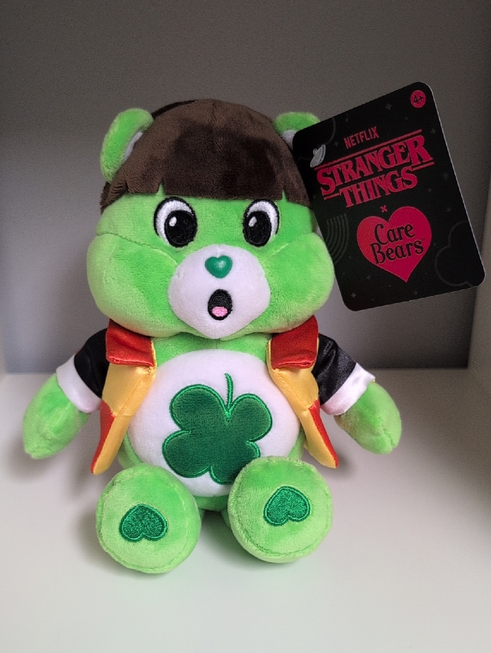Netflix Stranger Things Care Bear Good Luck Bear As Will 10" Basic Fun